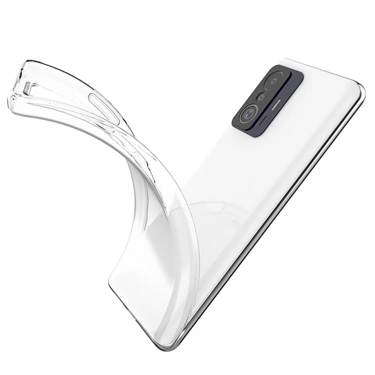 Per Xiaomi 11T Pro 5G / 11T 5G Ultra Slim TPU Case Drop-proof Crystal Clear Protective Phone Cover