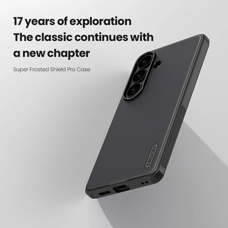 NILLKIN Frosted Shield Pro für Samsung Galaxy S26 Tasche Mattes PC + TPU Handy-Schutzhülle