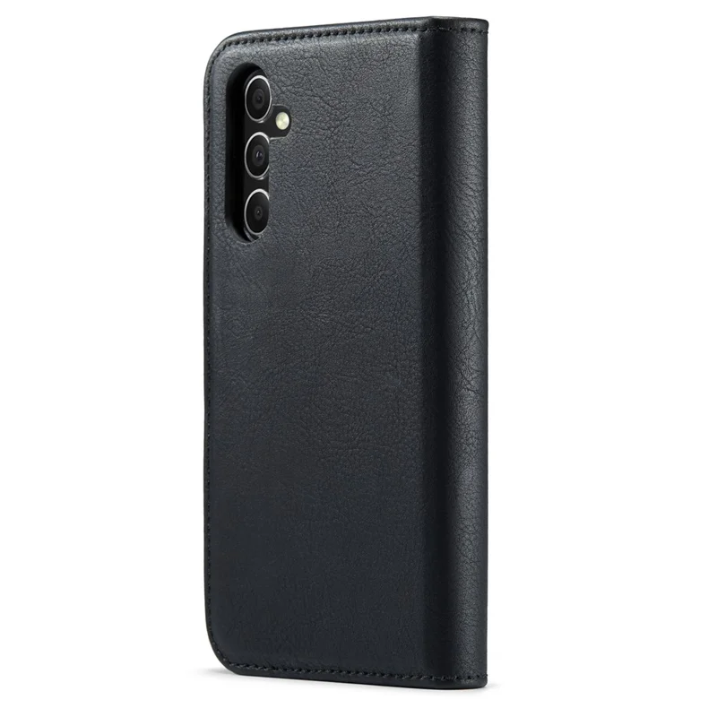 DG.MING para Samsung Galaxy S26+ Funda con Cartera Desmontable y Soporte, Funda de Cuero Dividido para Teléfono - Negro