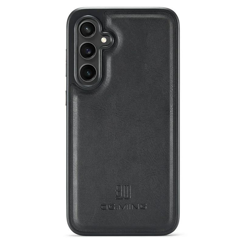 DG.MING Чехол для Samsung Galaxy S26+ из износостойкого кожаного покрытия из поликарбоната и термополиуретана, защита от падений, черный