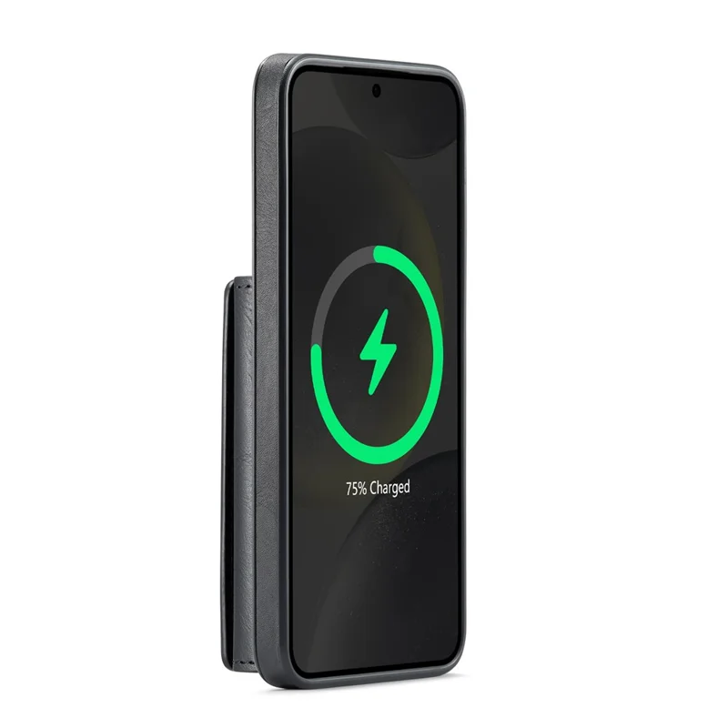 MAGKING K2 Series For Samsung Galaxy S26  /  S26 Pro Magnetic Case PC + TPU + PU Phone Cover with RFID Blocking Wallet - Black