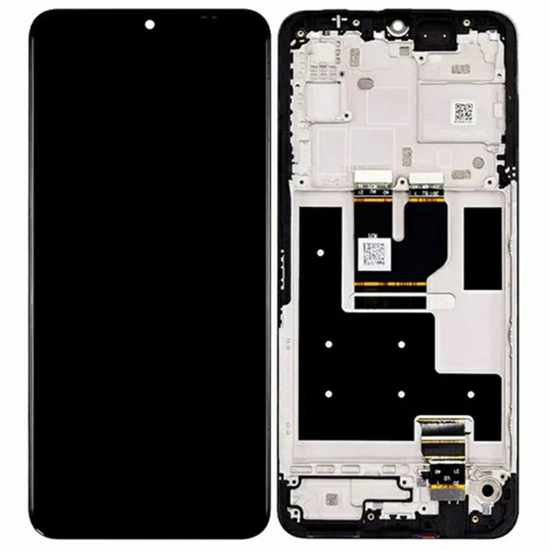 For T-Mobile REVVL 7 OEM Grade S LCD Screen and Digitizer Assembly + Frame (Without Logo)