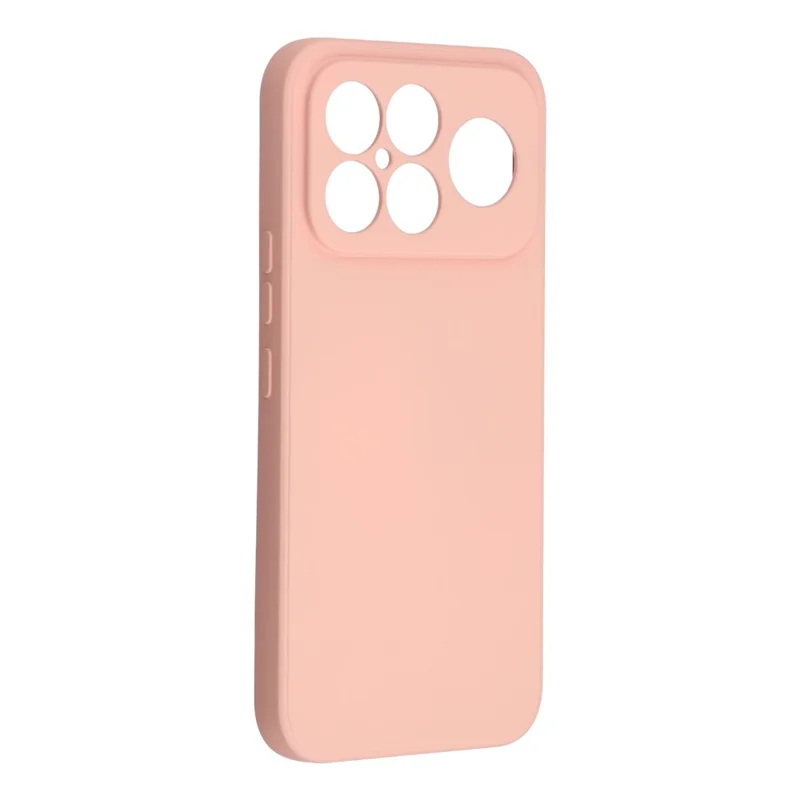 Phone Case For Xiaomi Redmi K90 Pro Max 5G  /  Poco F8 Ultra TPU Back Soft Anti-Scratch Fiber Lining Phone Cover - Pink