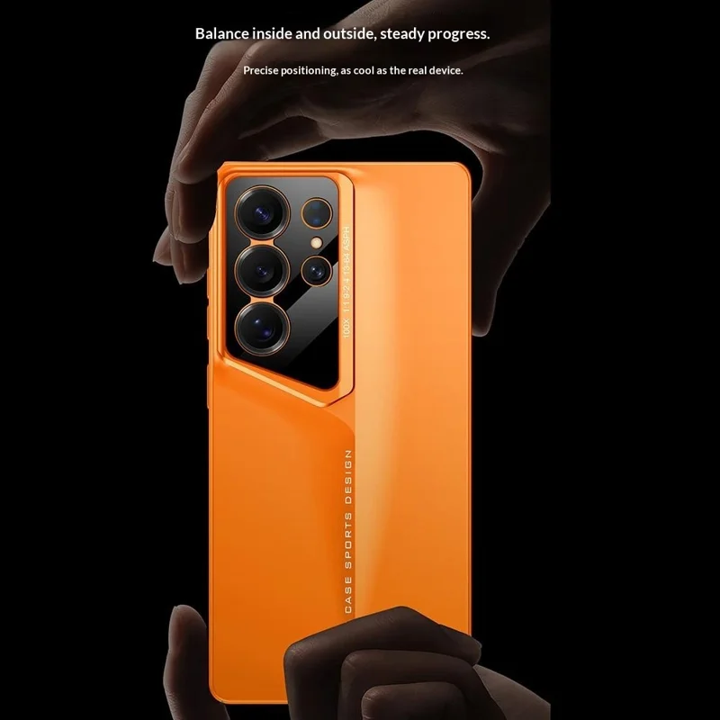 GKK pour Samsung Galaxy S26 Ultra Coque Slim PC dure Protection Téléphone - Orange