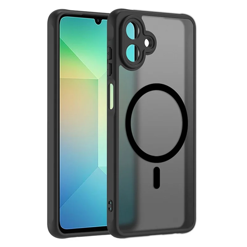 For Samsung Galaxy A07 5G / A07 4G Magnetic Case Skin-Touch PC + TPU Matte Back Cover