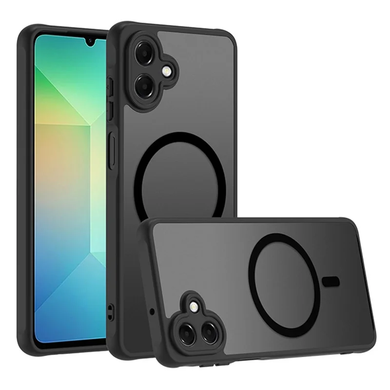 For Samsung Galaxy A07 5G / A07 4G Magnetic Case Skin-Touch PC + TPU Matte Back Cover