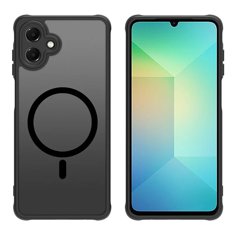 For Samsung Galaxy A07 5G / A07 4G Magnetic Case Skin-Touch PC + TPU Matte Back Cover