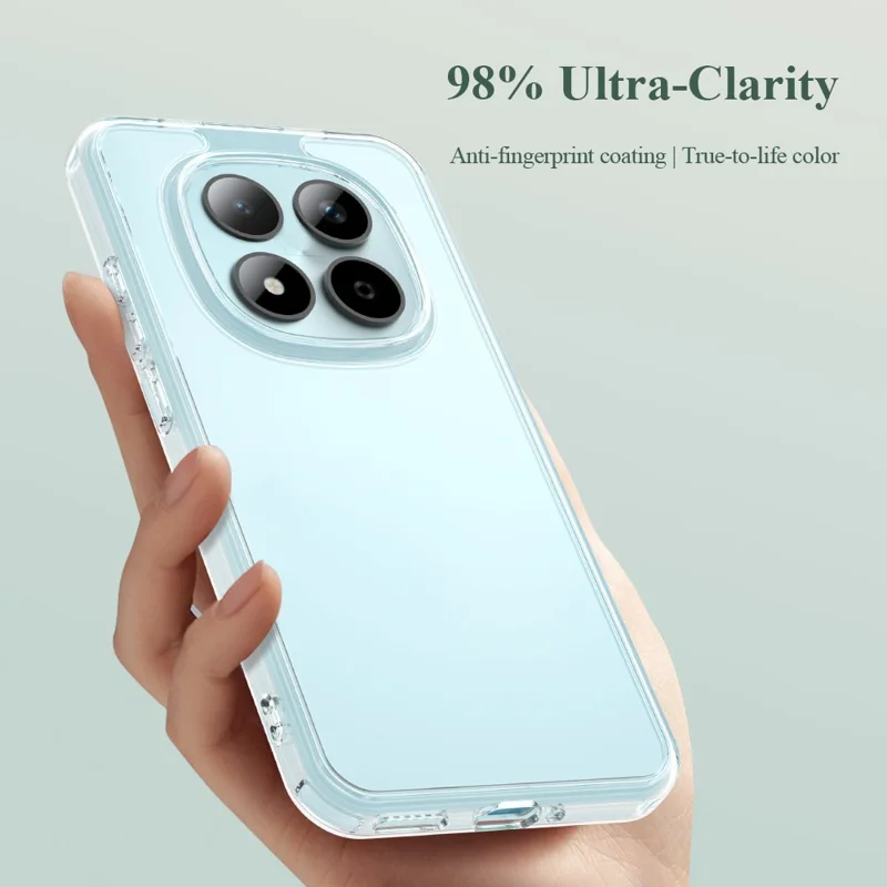 LEREACH TOC Series for Xiaomi Redmi Note 15 Pro 4G (Global)) Case TPU + Acrylic Phone Cover