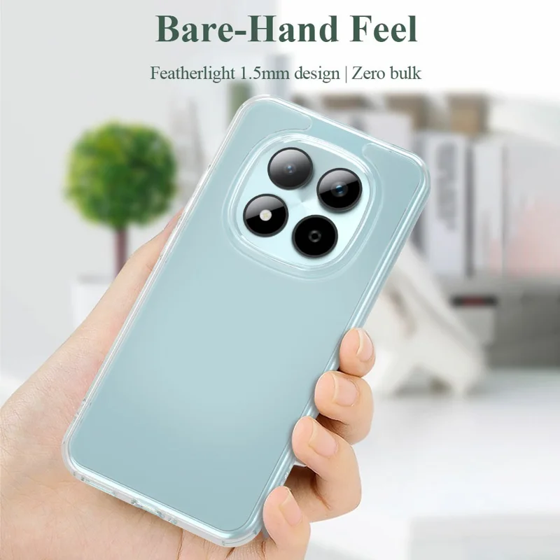 LEREACH TOC Series for Xiaomi Redmi Note 15 Pro 4G (Global)) Case TPU + Acrylic Phone Cover