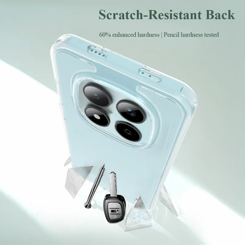 LEREACH TOC Series for Xiaomi Redmi Note 15 Pro 4G (Global)) Case TPU + Acrylic Phone Cover