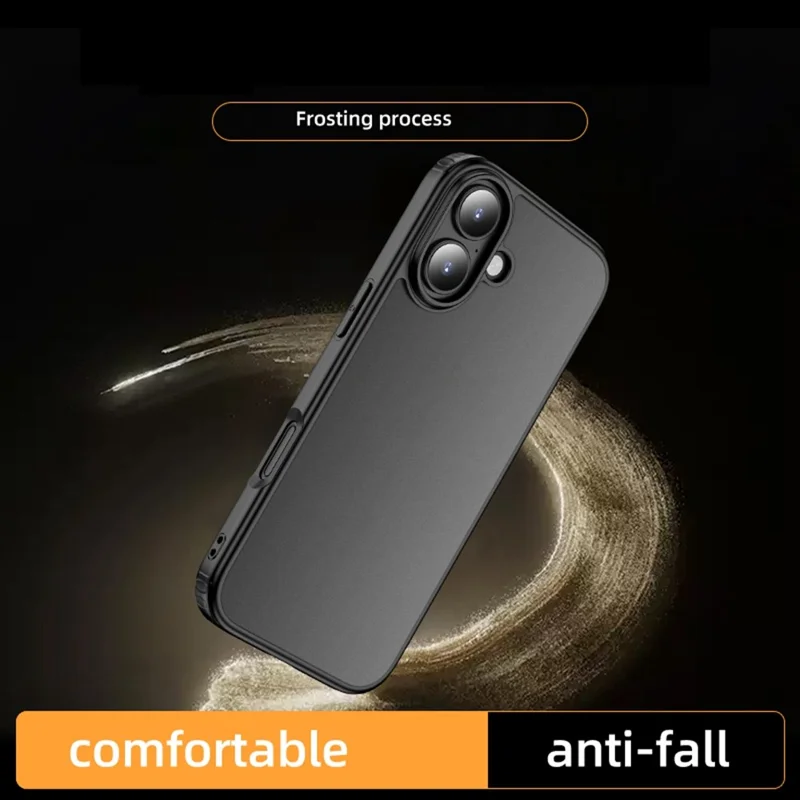 Bulk Purchasing For iPhone 17 Magnetic Case Shockproof PC + TPU Phone Cover Compatible with MagSafe - Black