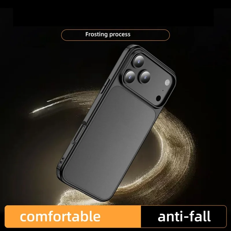 Kauf in Großmenge für iPhone 17 Pro Magnet-Case Stoßfestes PC + TPU-Telefonetui kompatibel mit MagSafe - Schwarz