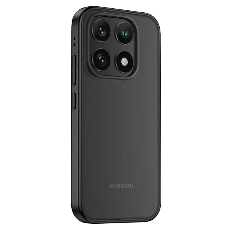 For Xiaomi 17 Case PC + TPU Phone Cover Airbag Protection - Black