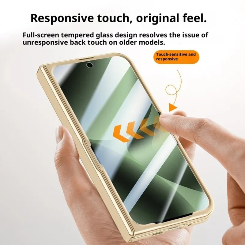 For Google Pixel 10 Pro Fold Magnetic Case Kickstand Electroplated PC Phone Cover Built-In Screen Protector - Black