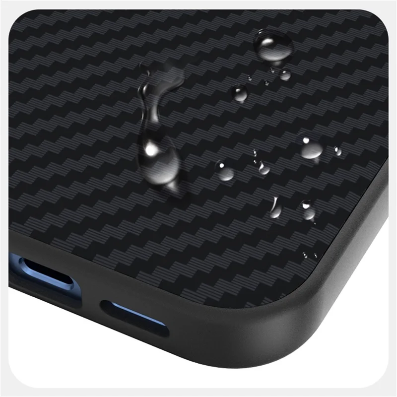 ABEEL For Google Pixel 10a Magnetic Case Carbon Fiber Texture Phone Back Cover - Black