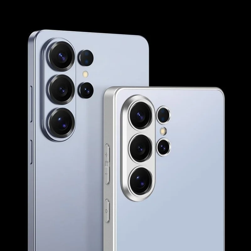 GKK For Samsung Galaxy S26 Ultra Case Skin Touch AG PC + TPU Phone Back Cover - Black