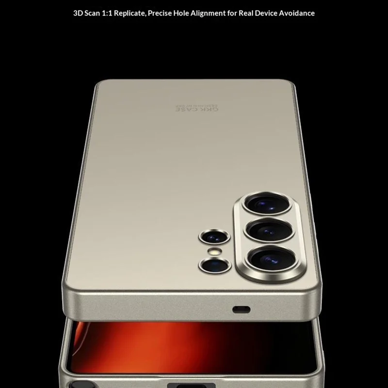 GKK For Samsung Galaxy S26 Ultra Case Skin Touch AG PC + TPU Phone Back Cover - Black