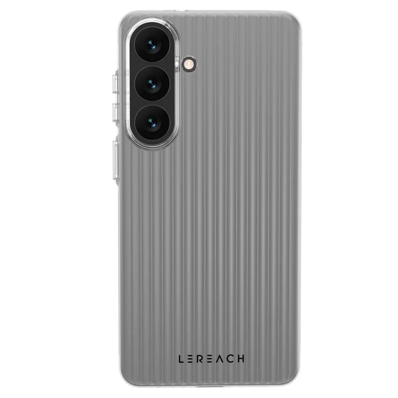 LEREACH серия TOC для Samsung Galaxy S26+ чехол с потоковой сеткой из поликарбоната - оранжевый