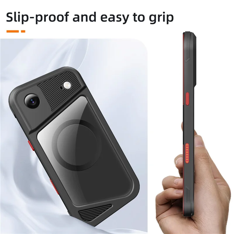 SHELLBOX Serie GTM per iPhone Custodia Magnetica Air con Telaio in Metallo TPU PC Impermeabile IP68 per Immersioni