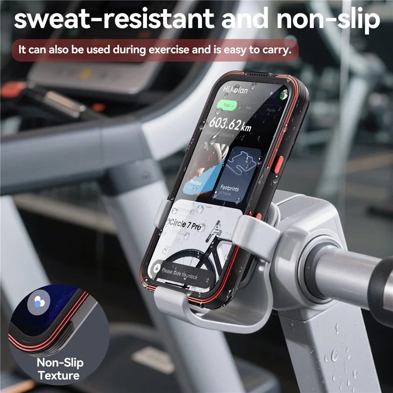 SHELLBOX Serie GTM per iPhone 17 Pro Custodia Magnetica IP68 Impermeabile con Telaio in Metallo TPU PC Cover Subacquea