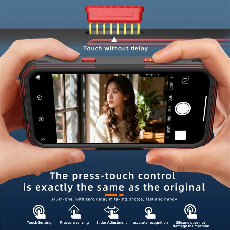 SHELLBOX Serie GTM per iPhone 17 Pro Max Custodia Magnetica IP68 Impermeabile con Telaio in Metallo TPU PC Cover Subacquea