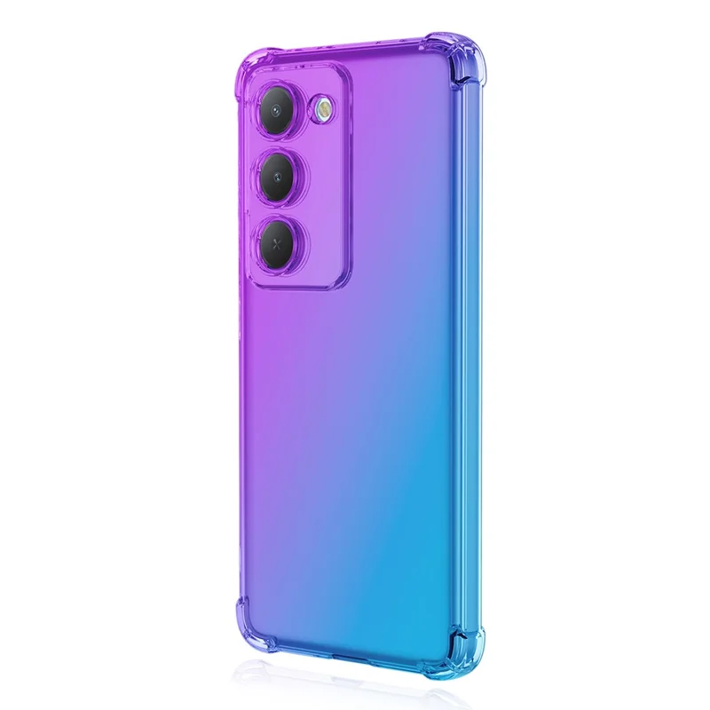 Cover per Xiaomi Redmi 15 4G (EU) (171 mm) / 15 5G (EU) (171 mm) Cover Antiurto in TPU con Design Gradient, Colore Viola/Blu