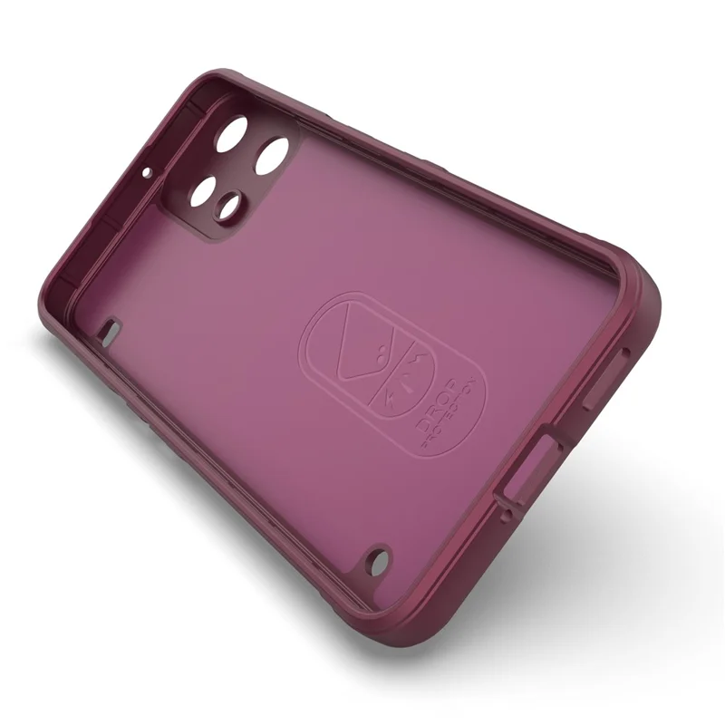 Custodia per Nothing Phone (3a) Lite 5G Anti-caduta in TPU morbido Custodia posteriore robusta - Rosso vino