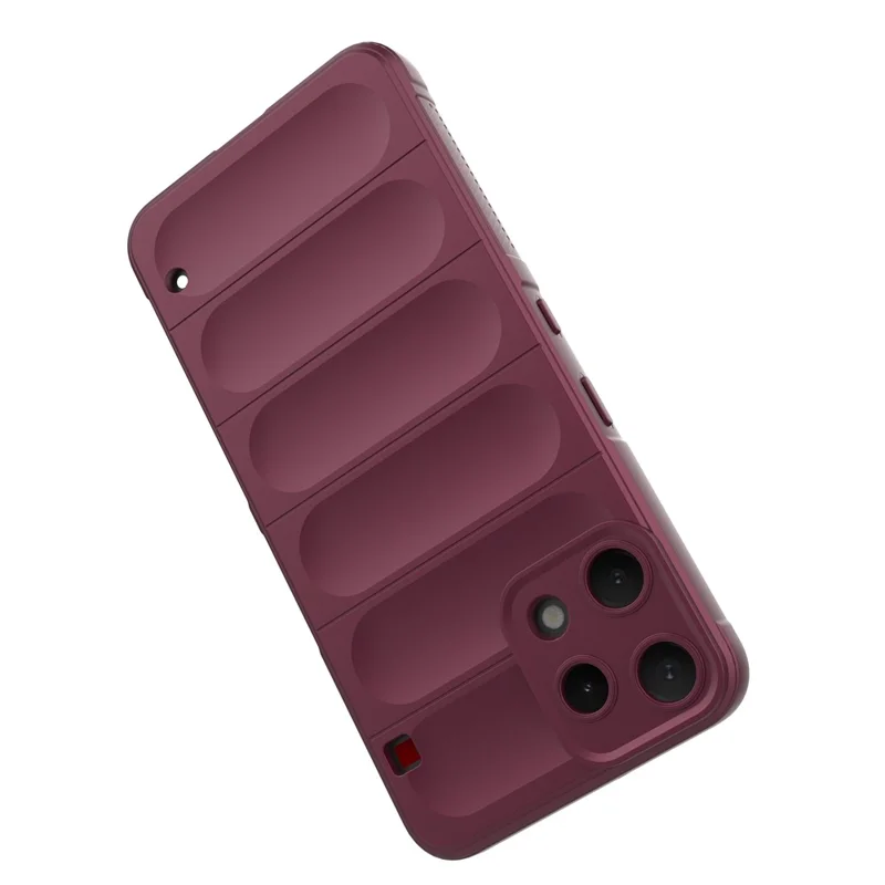 Custodia per Nothing Phone (3a) Lite 5G Anti-caduta in TPU morbido Custodia posteriore robusta - Rosso vino