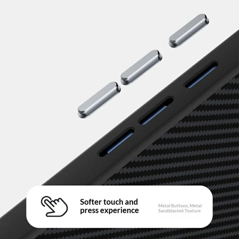 ABEEL For Google Pixel 9  /  9 Pro Magnetic Case Carbon Fiber Texture TPU PC PU Phone Back Cover - Black