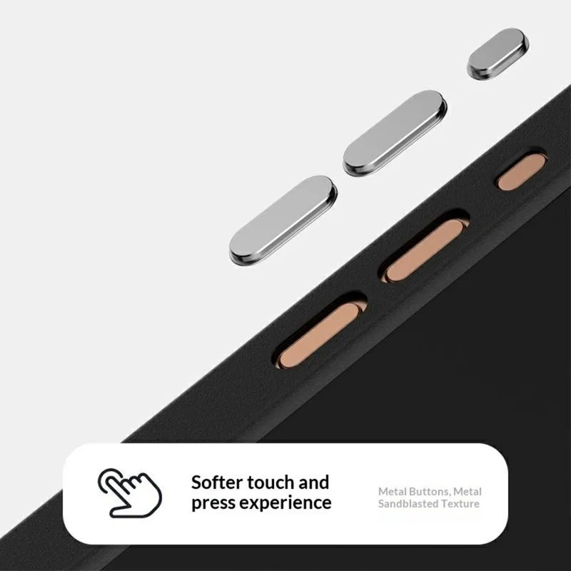 ABEEL Чехол для iPhone 16 Pro, совместимый с MagSafe, с текстурой углеродного волокна, задняя панель из ТПУ, поликарбоната и искусственной кожи - Черный