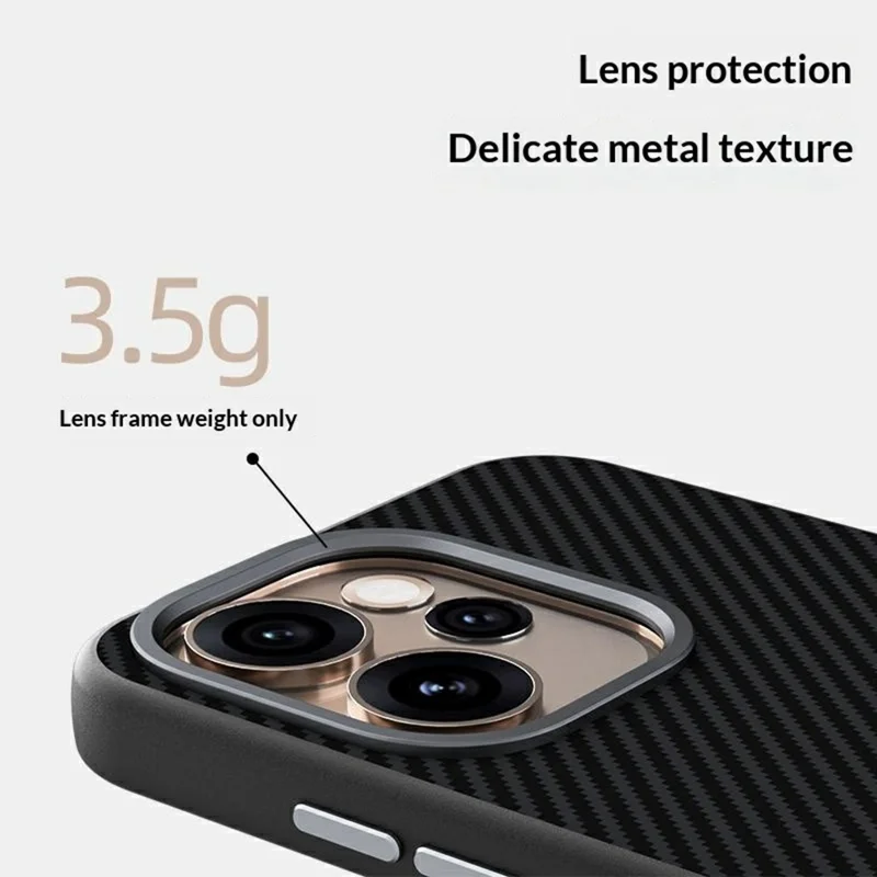 ABEEL For Oppo Reno15 Pro 5G (Global) / Reno15 5G (China) Magnetic Case Carbon Fiber Texture TPU PC PU Phone Back Cover - Black