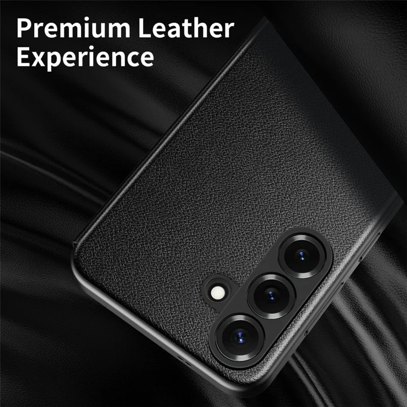 For Samsung Galaxy A56 5G / A36 5G Case Smart View Window Leather Phone Cover - Black