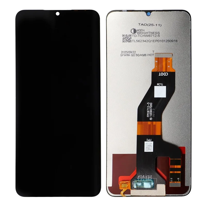 For Infinix Hot 60i 5G X6730 Grade C LCD Screen and Digitizer Assembly Replacement Part (Without Logo)