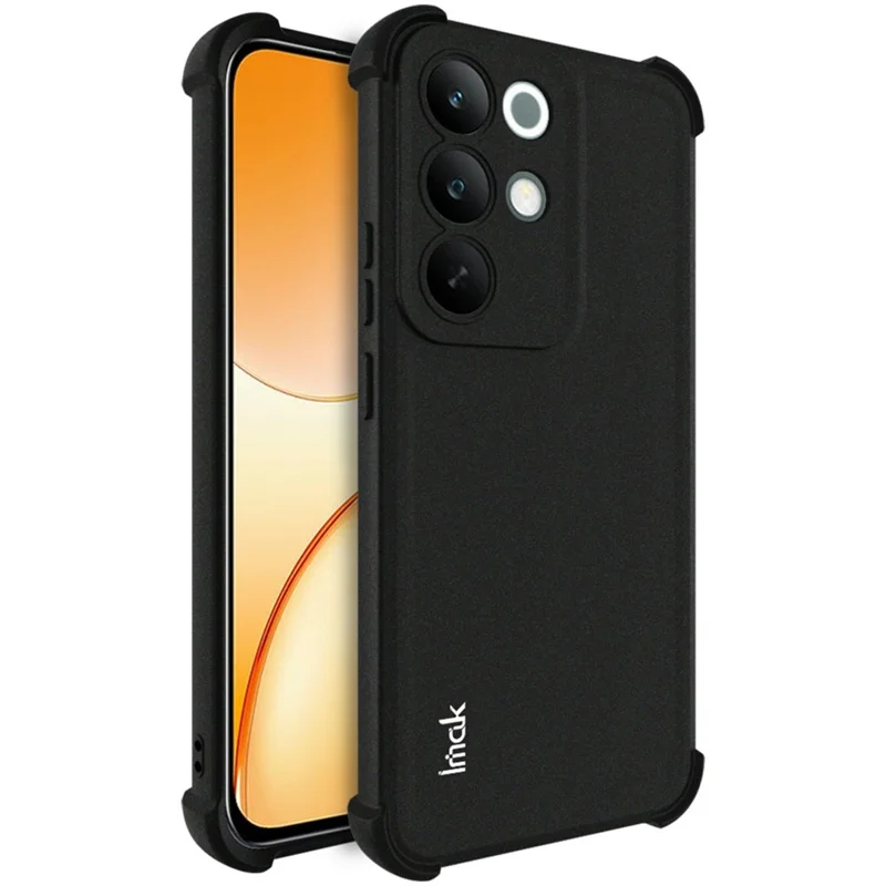 IMAK For Realme C85 Pro 4G Case TPU Phone Cover Airbag Shockproof Protection - Matte Black