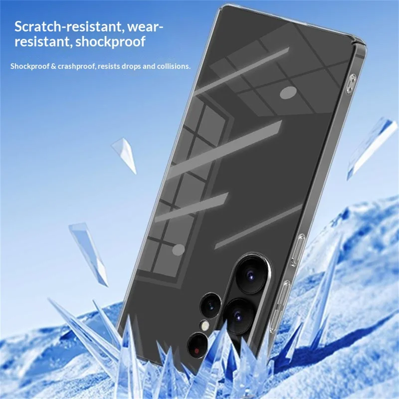 X-LEVEL Чехол для Samsung Galaxy S26 Ultra Тонкий Антицарапиновый Жесткий Прозрачный Защитный Чехол из Поликарбоната