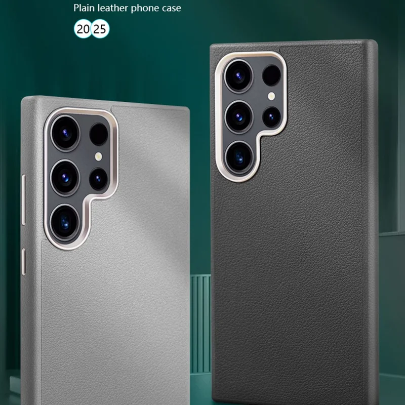 X-LEVEL Чехол для Samsung Galaxy S26 Ultra, из искусственной кожи и прочного поликарбоната, черный