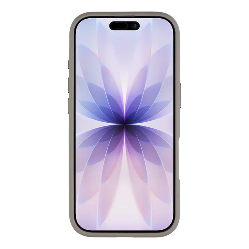 JAUCASE Coque Magnétique pour iPhone 17, Housse Tactile Mate en TPU et PC Compatible avec MagSafe - Gris Titane