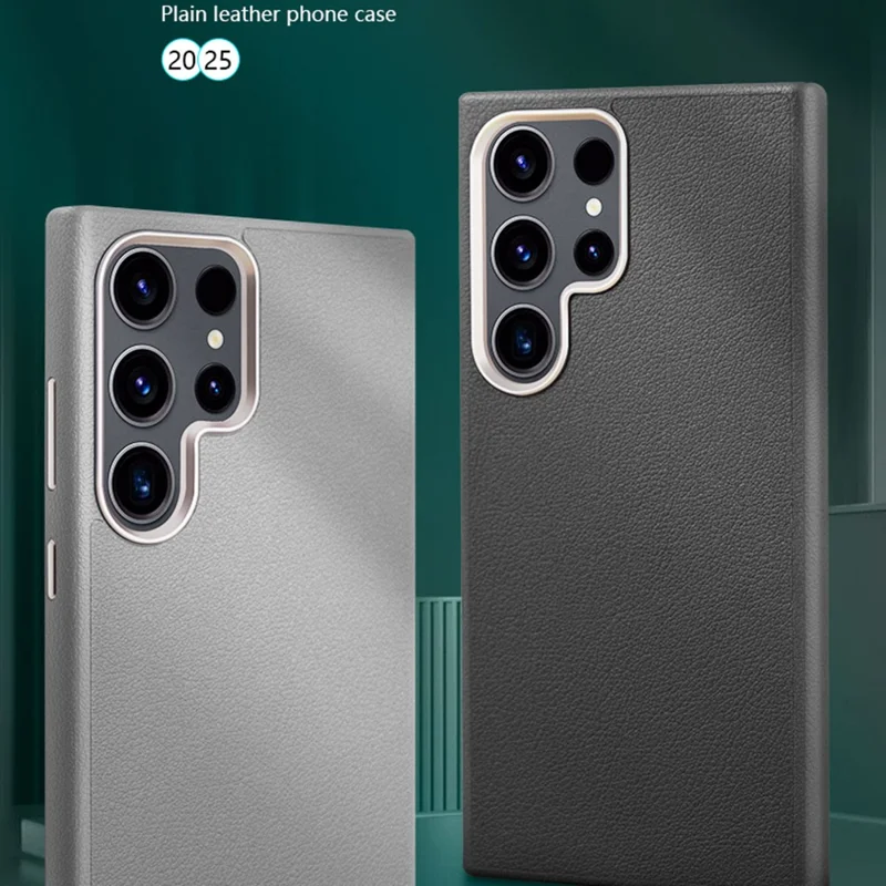 X-LEVEL для Samsung Galaxy S26 Ultra магнитный чехол из искусственной кожи PU и прочного поликарбоната - черный