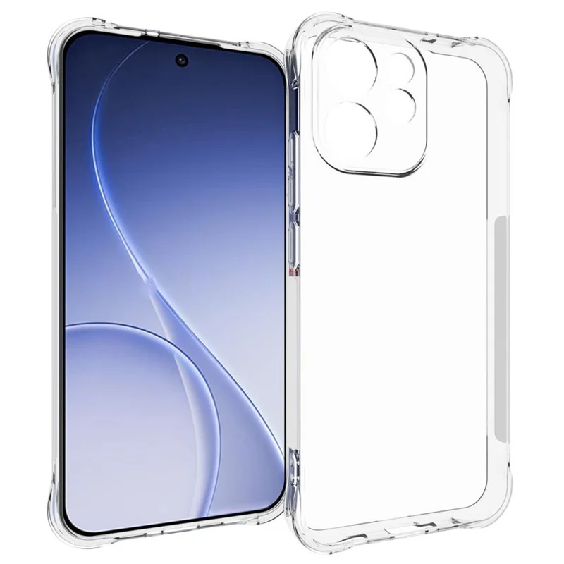 For Oppo Reno15 F 5G TPU Phone Case Non Slip Transparent Mobile Phone Cover