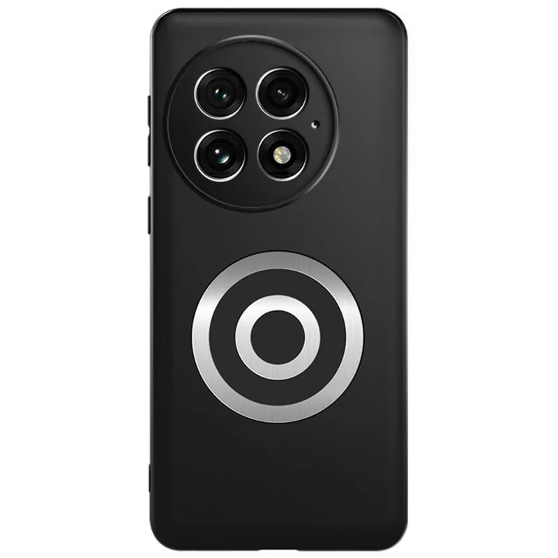 For OnePlus 13 Case Graphene + Brass Heat Dissipation Silicone PC Phone Cover Support Magnetic Car Mount