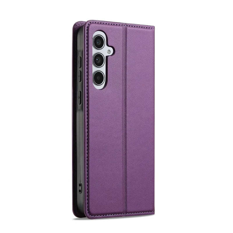 LC.IMEEKE L1 Series for Samsung Galaxy S26 / S26 Pro Case PU Leather Wallet Stand Protective Phone Cover - Purple