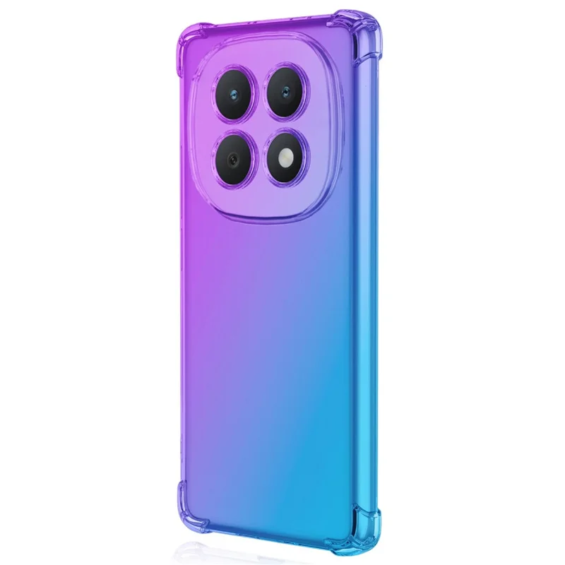 Capa para Xiaomi Redmi Note 15 5G (Global) com Gradiente de Cor em TPU, Capa Antiqueda - Roxo / Azul