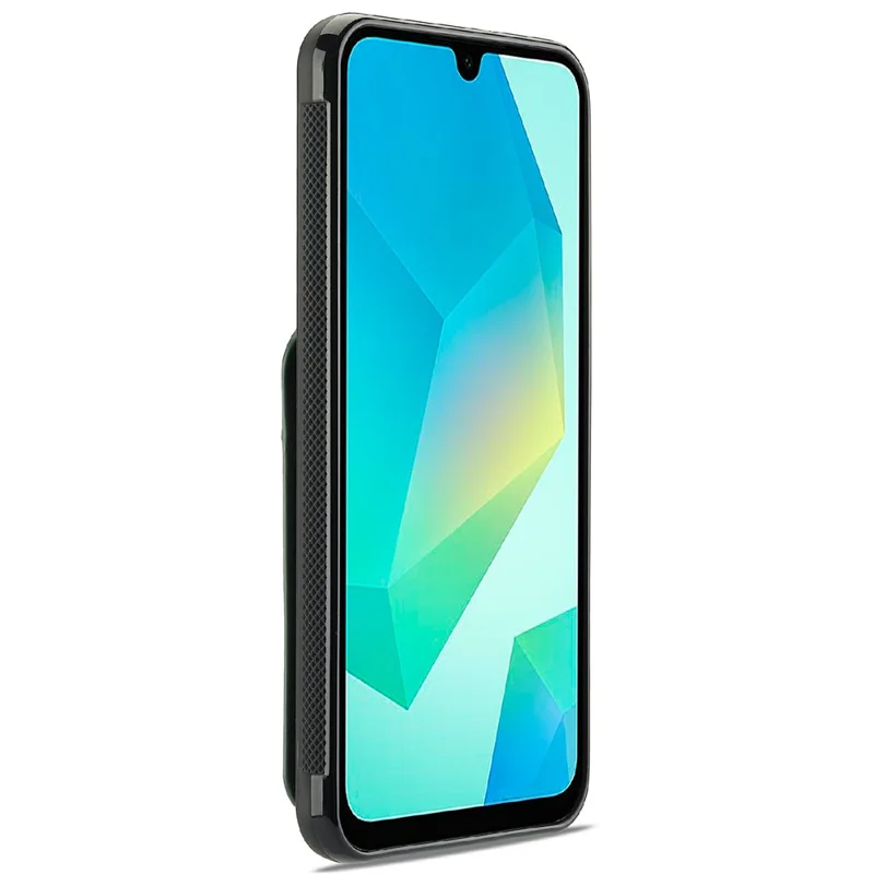 LC.IMEEKE For Samsung Galaxy A57 5G Magnetic Case Leather+TPU Back Cover - Green