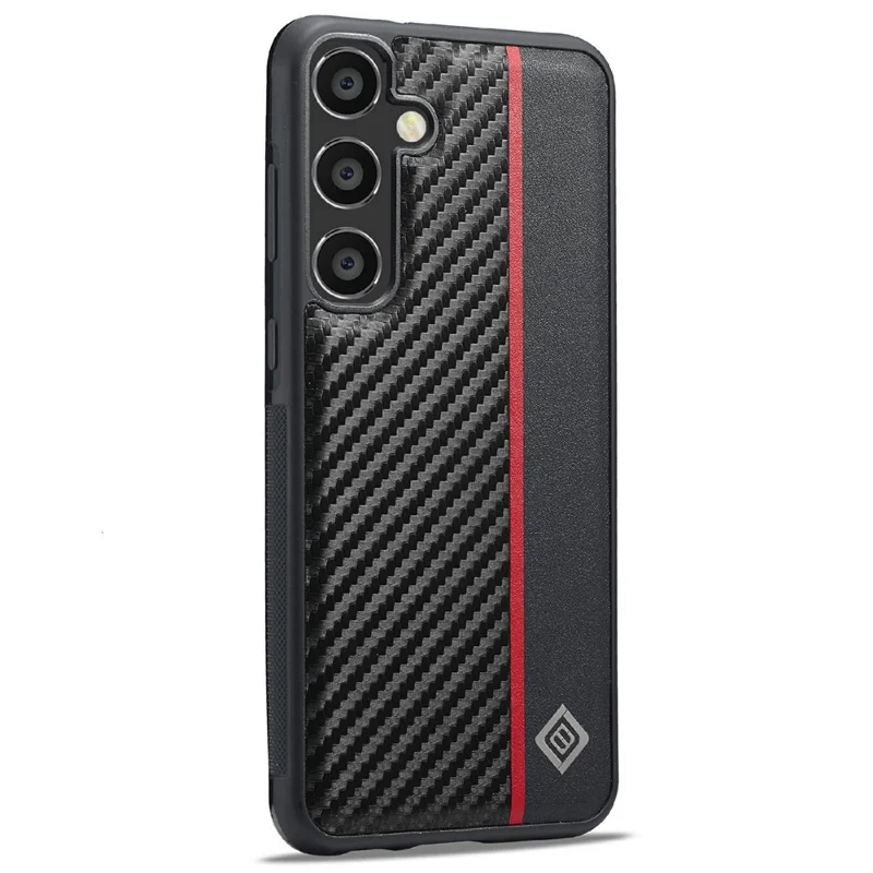 LC.IMEEKE For Samsung Galaxy S26 / S26 Pro Case Carbon Fiber Texture Leather + TPU + EVA Phone Cover