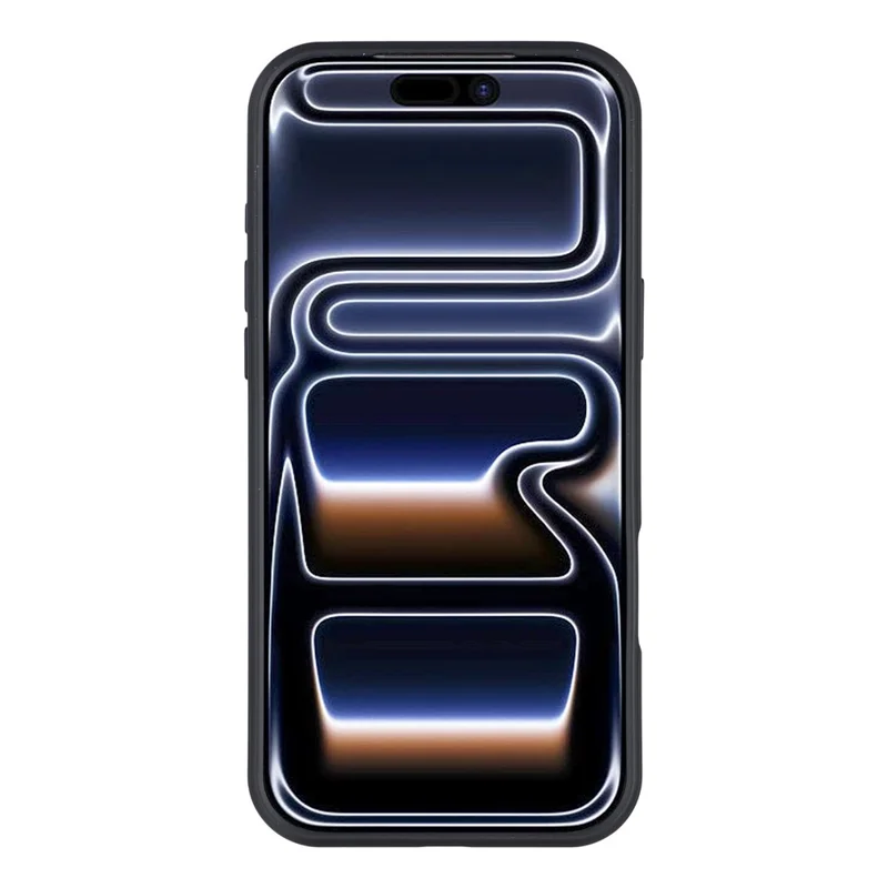 X-LEVEL For iPhone 17 Pro Magnetic Case Dual Color Skin Feel Rotating Kickstand PC + TPU Phone Cover - Black