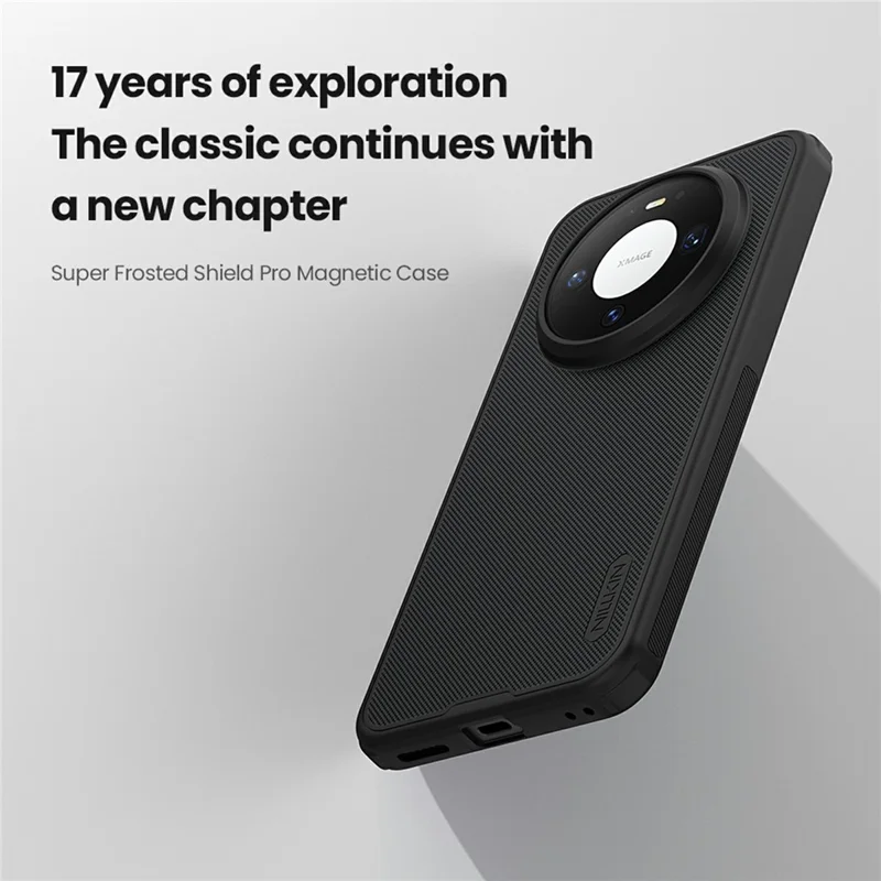 NILLKIN Super Frosted Shield Pro Magnetic Case  for Huawei Mate 80  /  Mate 80 Pro PC + TPU Phone Cover