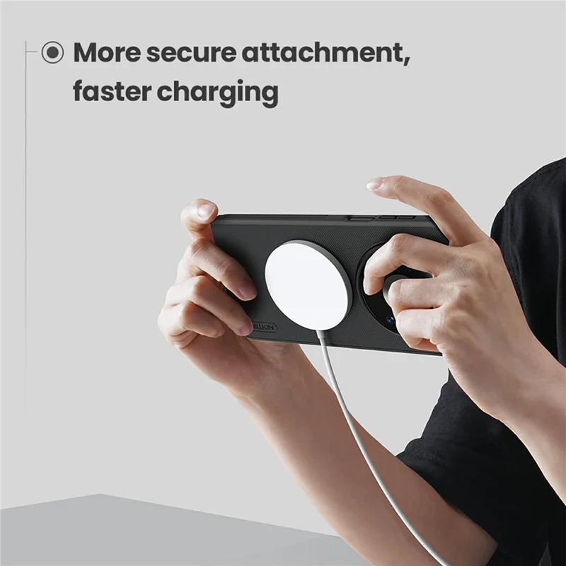 NILLKIN Super Frosted Shield Pro for Huawei Mate 80 Pro Max Magnetic Case PC + TPU Phone Cover