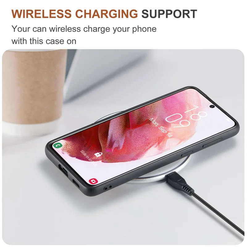 DG.MING M1 Series For Samsung Galaxy S23+ Detachable Wallet Phone Case PU Leather Coated Protective Shell with Kickstand - Coffee