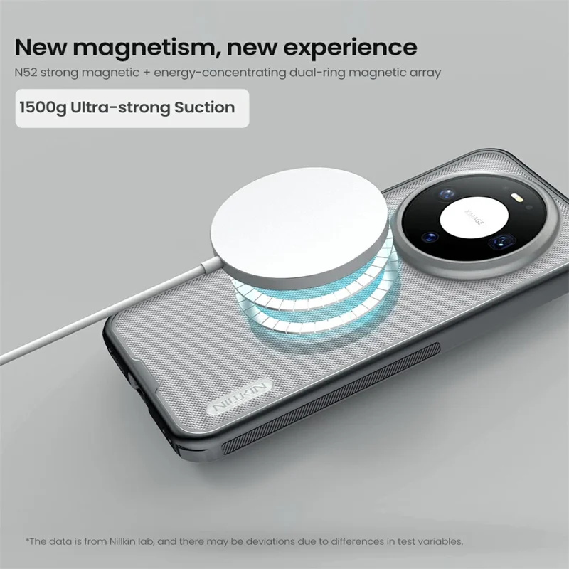 NILLKIN Super Frosted Shield Pro for Huawei Mate 80  /  80 Pro Magnetic Case Matte PC TPU Clear Black Phone Back Cover