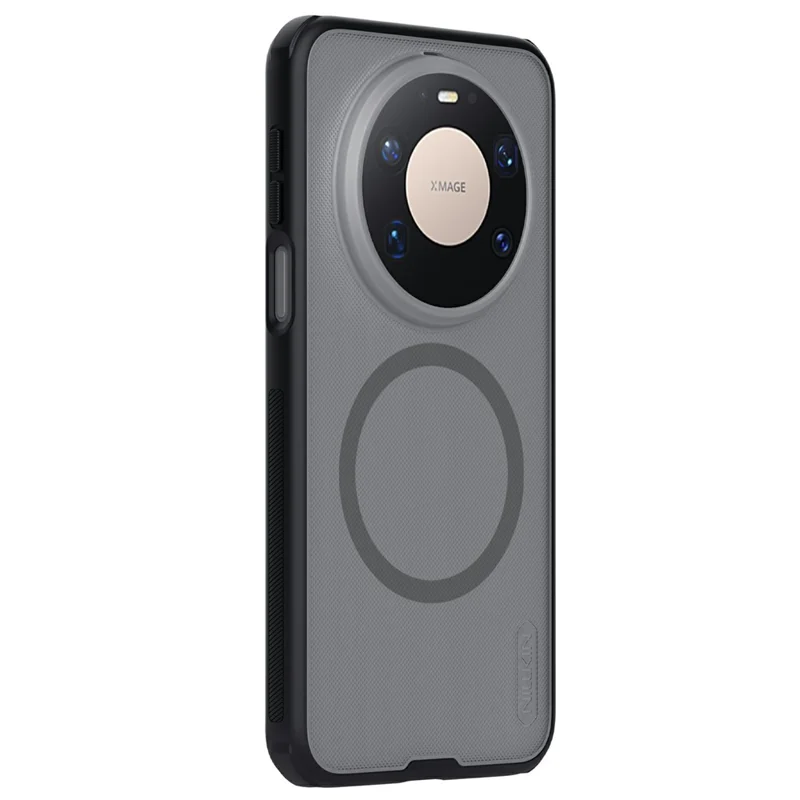 NILLKIN Super Frosted Shield Pro for Huawei Mate 80 Pro Max Magnetic Case Matte PC TPU Clear Black Phone Back Cover